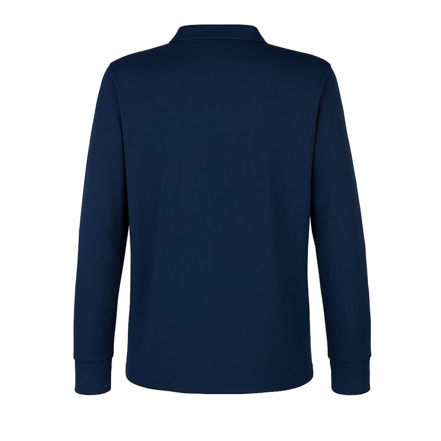 Polera pique manga larga azul Ackerland - Imagen 2