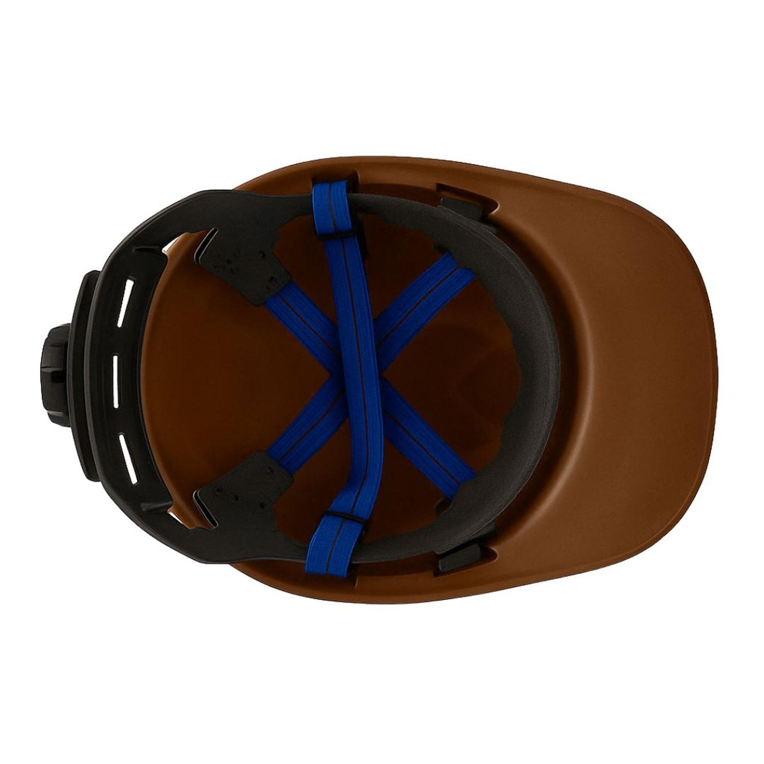 CASCO ROLLER DRILO CAFÉ CON BARBIQUEJO - Imagen 3