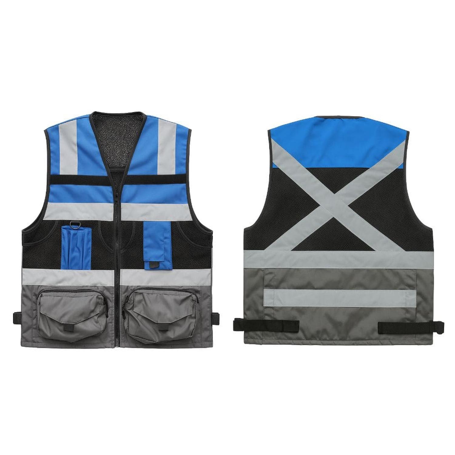 CHALECO INGENIERO AZUL/GRIS ACKERLAND - Imagen 3