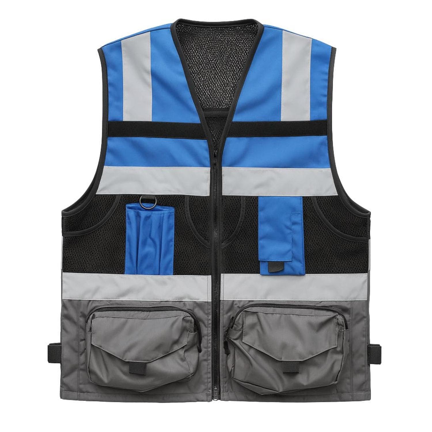 CHALECO INGENIERO AZUL/GRIS ACKERLAND